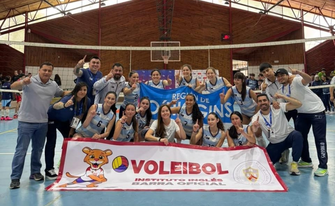 O’HIGGINS SE CORONA CAMPEÓN NACIONAL DE VÓLEIBOL FEMENINO EN LOS JUEGOS DEPORTIVOS ESCOLARES JUVENILES 2026