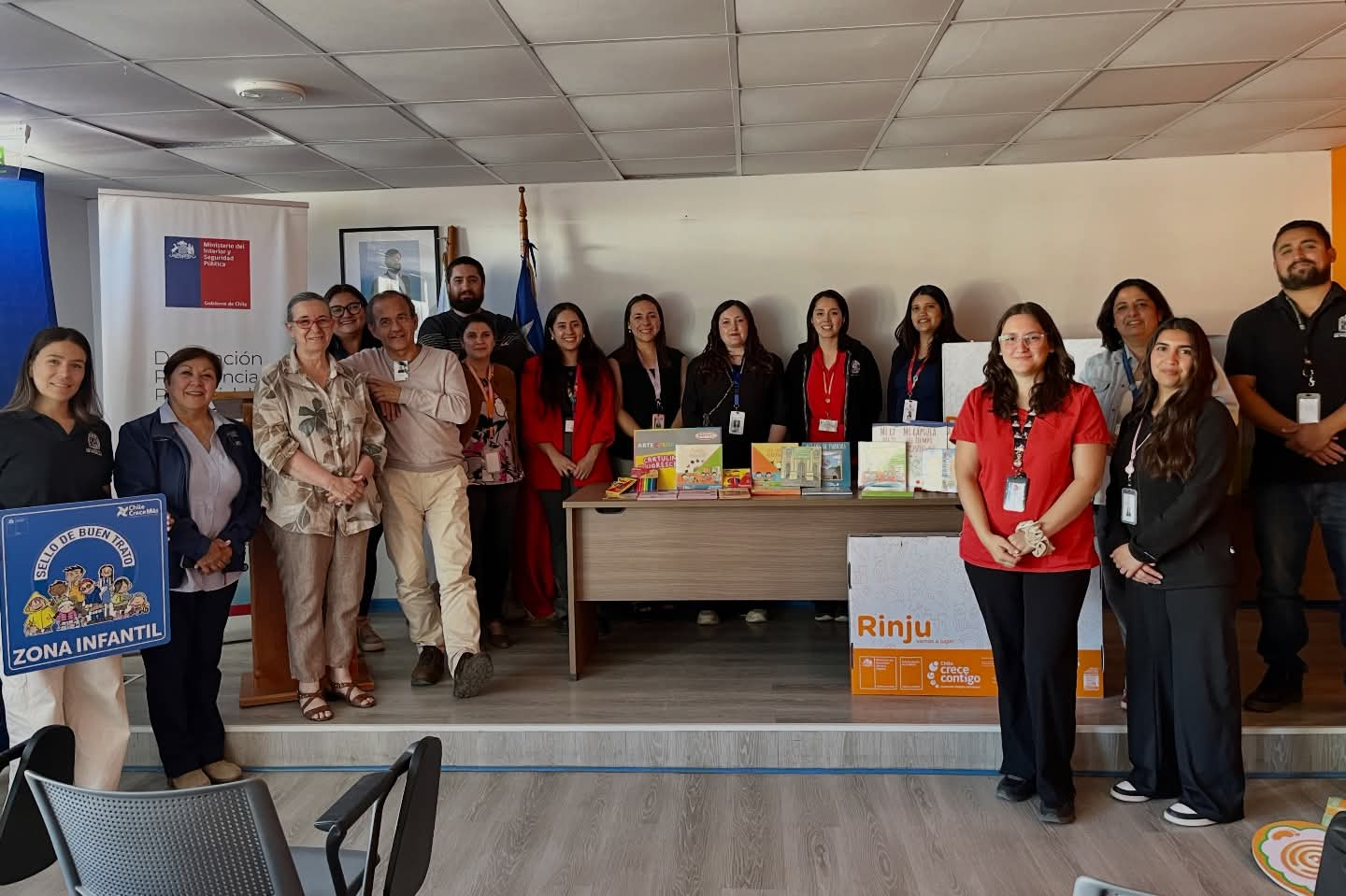 Entregan Kits de Habilitación de Espacios Infantiles