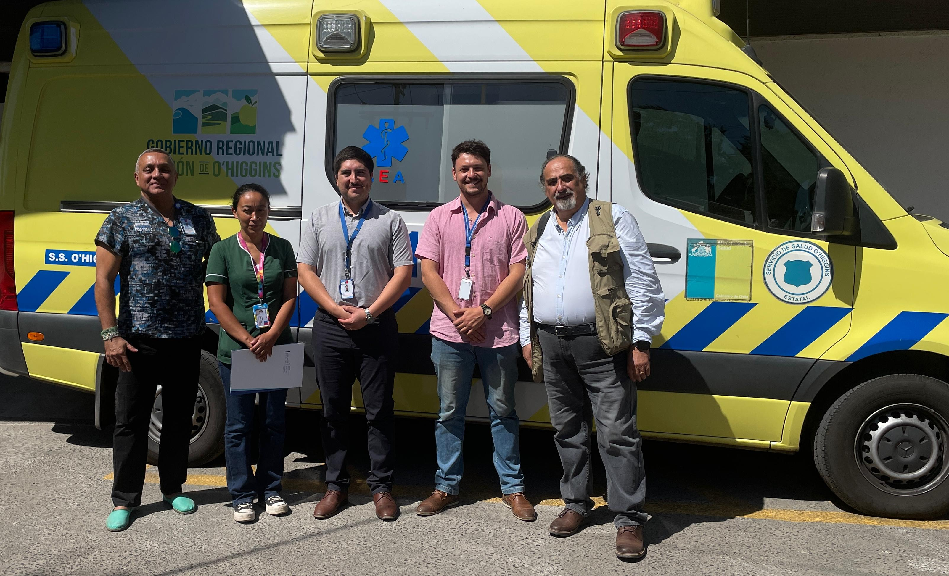 Servicio de Salud O’Higgins impulsa formación en terreno