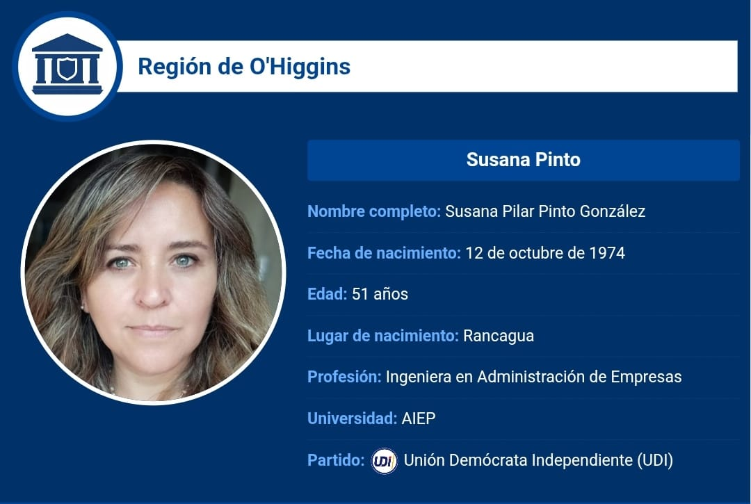 Susana Pinto González es designada Delegada Presidencial Regional de O’Higgins